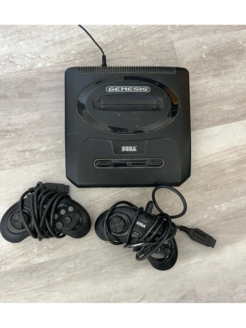 SEGA Genesis Classic Gaming Console with Two Wired Controllers